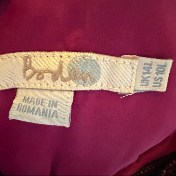 Boden Pink Tweed Dress size 10L - Picture 3 of 3